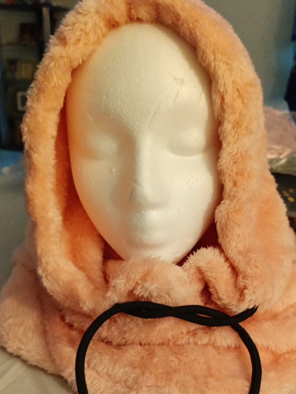 Balaclava pink Fleece 4 way hat